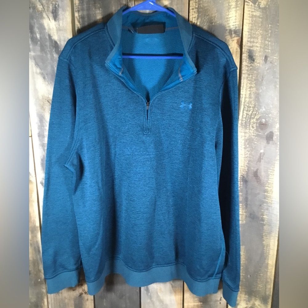 Under Armour Coldgear quarter zip sweater like pullover men’s XXL